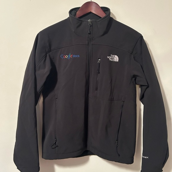 The North Face and google Black Softshell Jacket - Picture 1 of 9
